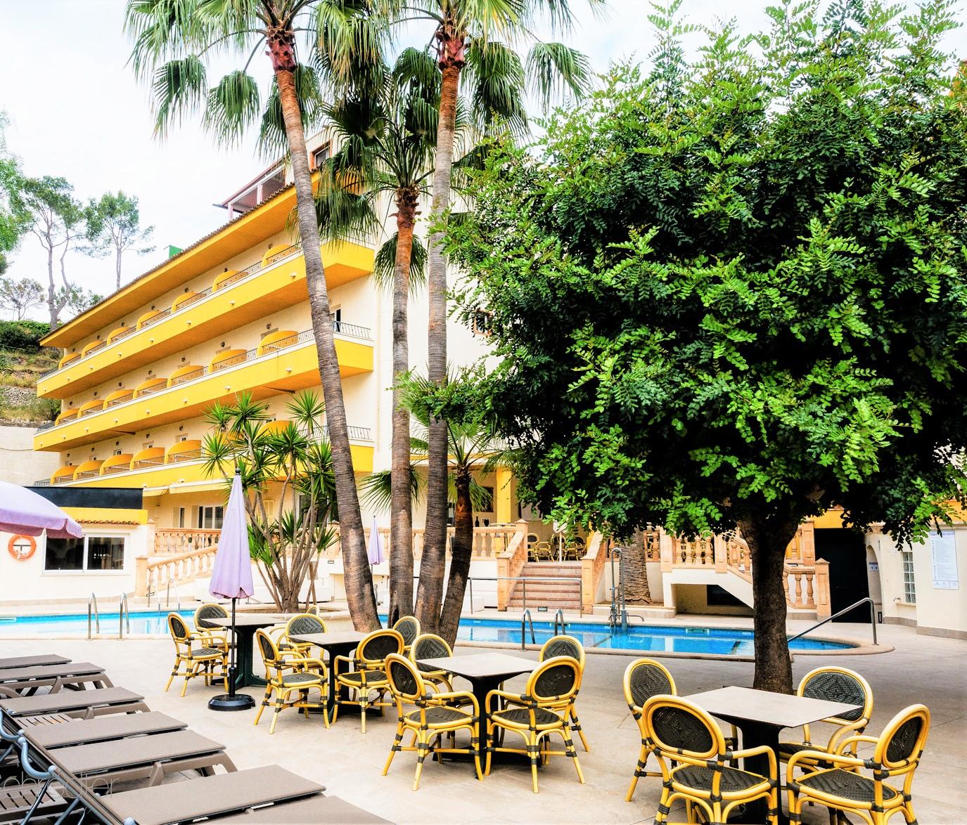 Hotel Flor Los Almendros Peguera Exterior foto